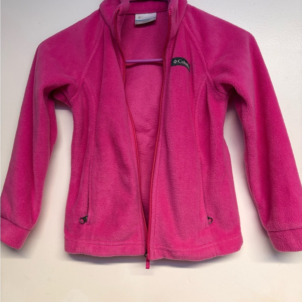 Columbia Vibrant Pink Fleece Jacket